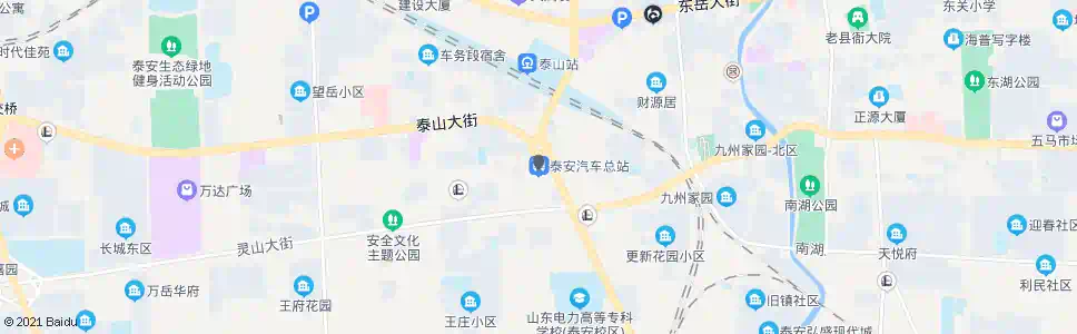 泰安新汽车站_公交站地图_泰安公交_妙搜公交查询2025