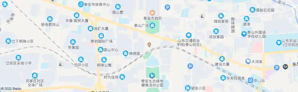 泰安卜蜂莲花_公交站地图_泰安公交_妙搜公交查询2025