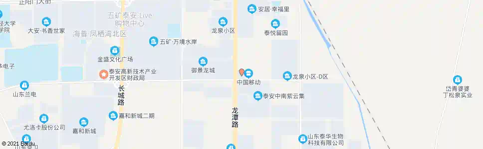 泰安龙泉派出所_公交站地图_泰安公交_妙搜公交查询2025