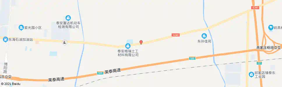 泰安柳杭村_公交站地图_泰安公交_妙搜公交查询2025