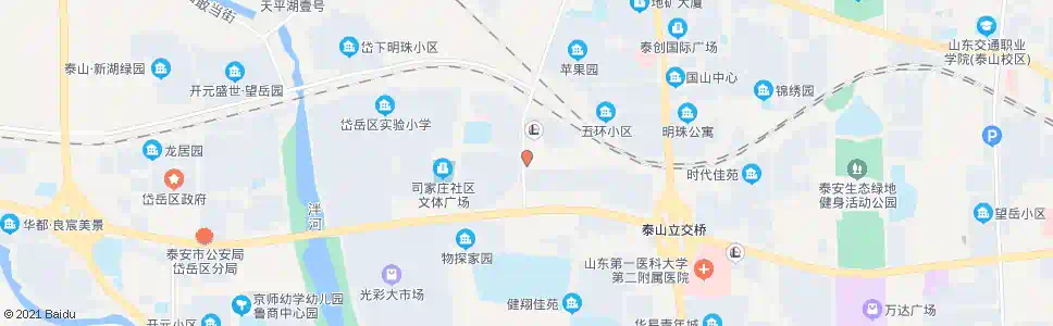 泰安泰山西货场_公交站地图_泰安公交_妙搜公交查询2025
