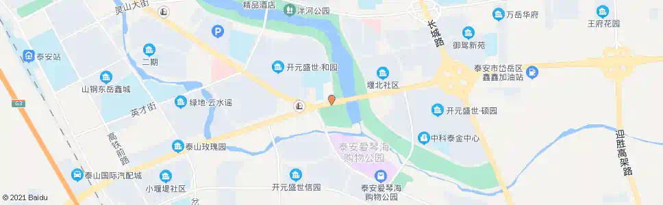 泰安小堰堤_公交站地图_泰安公交_妙搜公交查询2025
