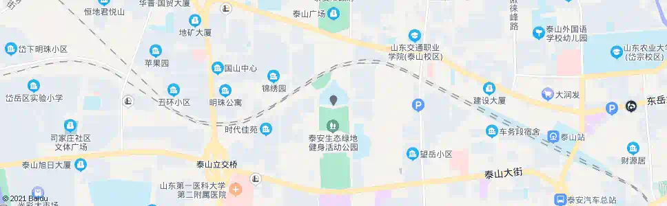 泰安泰安文化艺术中心_公交站地图_泰安公交_妙搜公交查询2025