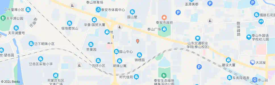 泰安乐园小区_公交站地图_泰安公交_妙搜公交查询2025