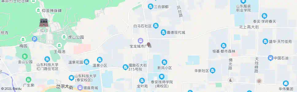 泰安温泉路路口_公交站地图_泰安公交_妙搜公交查询2025