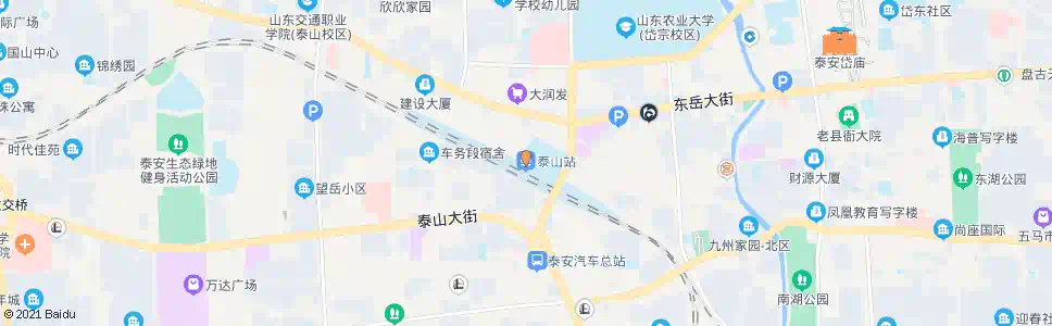 泰安山口_公交站地图_泰安公交_妙搜公交查询2025