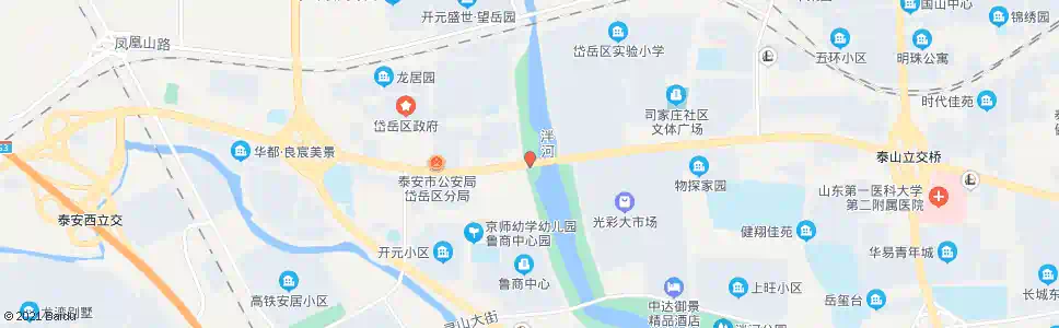 泰安粥店桥_公交站地图_泰安公交_妙搜公交查询2025