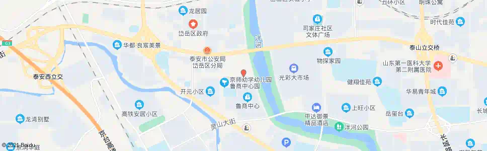 泰安财兴街东段_公交站地图_泰安公交_妙搜公交查询2025