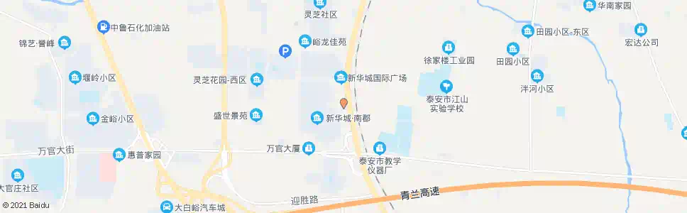 泰安泰安昌达国际公司_公交站地图_泰安公交_妙搜公交查询2025