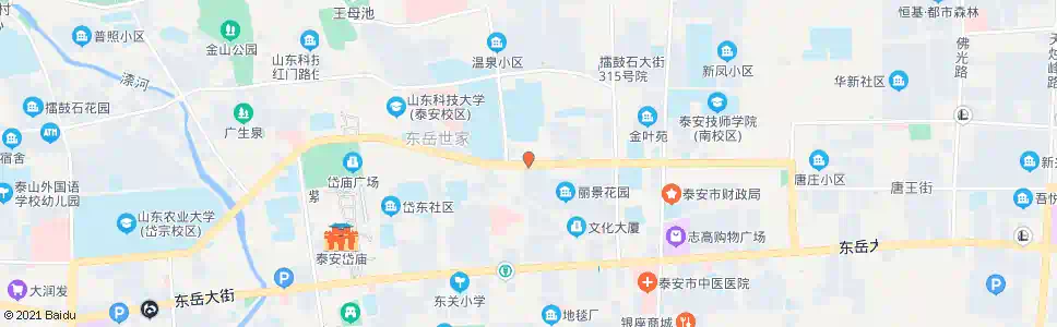 泰安市粮食局_公交站地图_泰安公交_妙搜公交查询2025