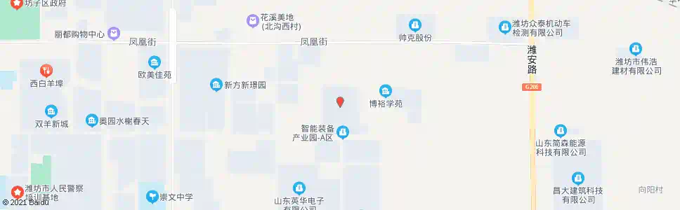 潍坊亿佳乐医疗器械公司_公交站地图_潍坊公交_妙搜公交查询2025