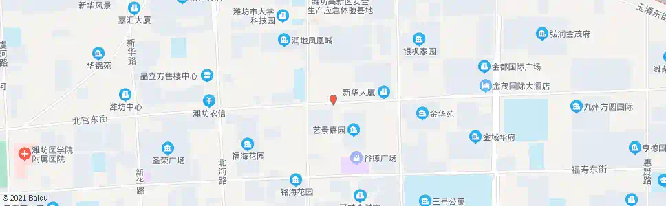 潍坊开发区农行_公交站地图_潍坊公交_妙搜公交查询2025