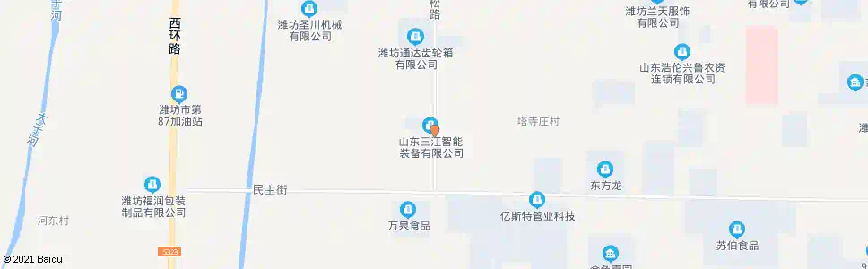 潍坊东庄家村_公交站地图_潍坊公交_妙搜公交查询2025