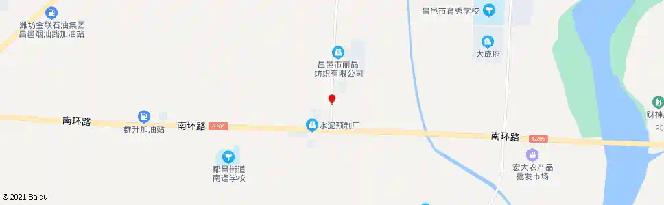 潍坊大姜市场_公交站地图_潍坊公交_妙搜公交查询2025