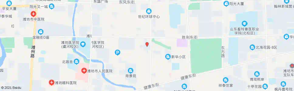 潍坊盛世华庭小区_公交站地图_潍坊公交_妙搜公交查询2025