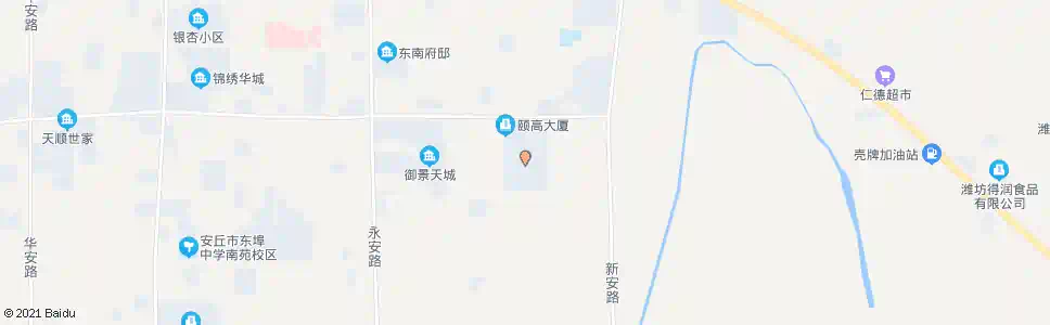 潍坊颐高商贸城_公交站地图_潍坊公交_妙搜公交查询2025