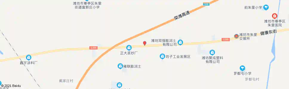 潍坊坊子纺织配件厂_公交站地图_潍坊公交_妙搜公交查询2025