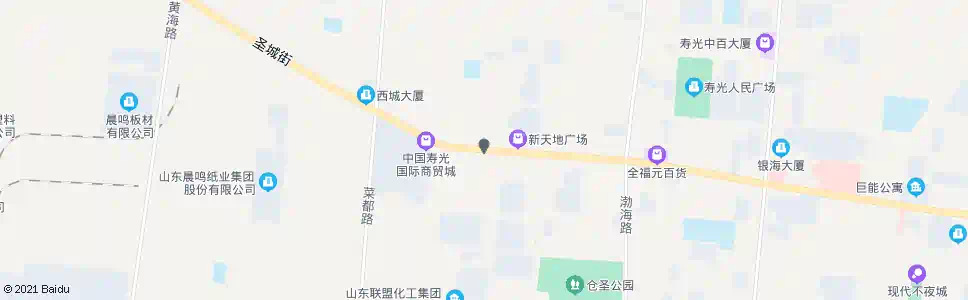 潍坊晨鸣职工卫生所_公交站地图_潍坊公交_妙搜公交查询2025