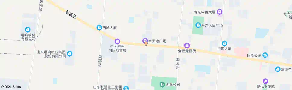 潍坊华纳大酒店_公交站地图_潍坊公交_妙搜公交查询2025