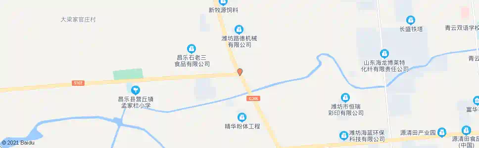 潍坊崖头(安丘)_公交站地图_潍坊公交_妙搜公交查询2025