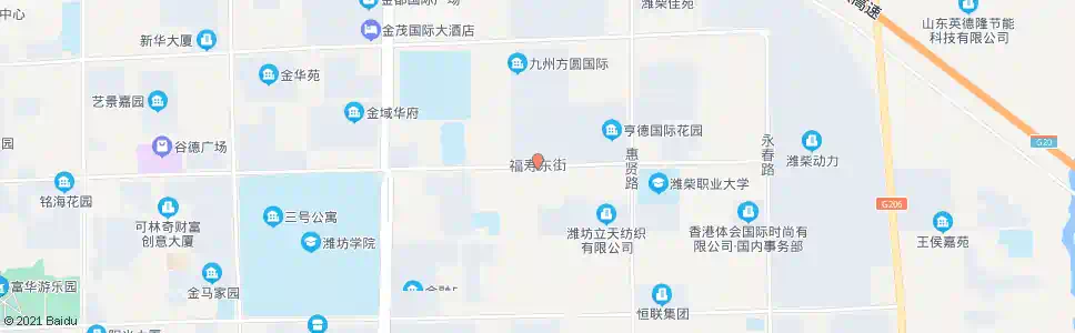 潍坊志远路口_公交站地图_潍坊公交_妙搜公交查询2025