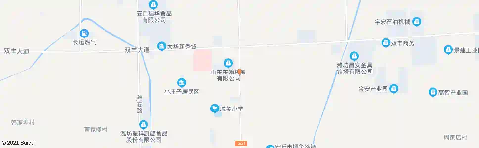 潍坊车管所(安丘)_公交站地图_潍坊公交_妙搜公交查询2025