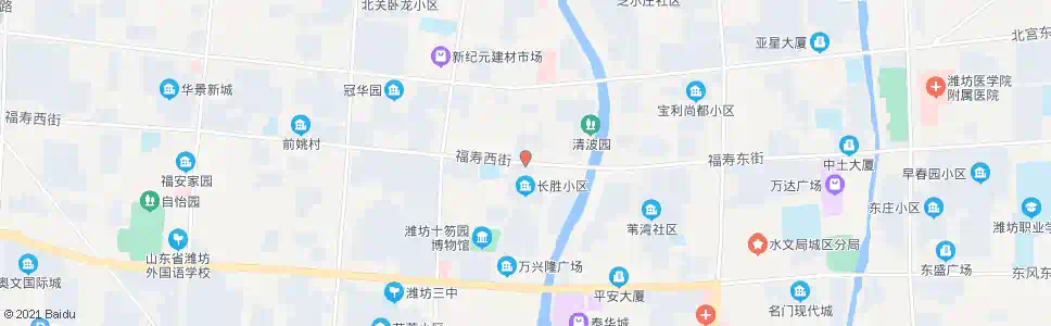 潍坊和平路福寿街路口_公交站地图_潍坊公交_妙搜公交查询2025