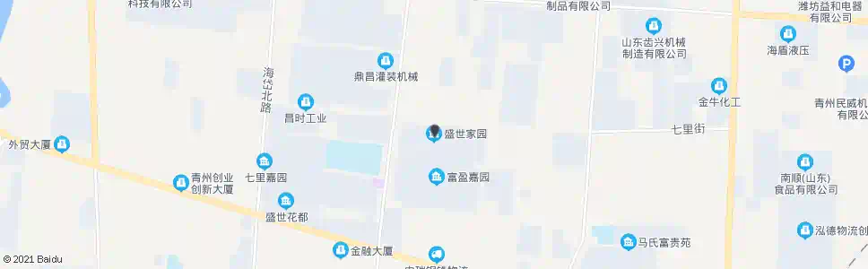 潍坊盛世家园_公交站地图_潍坊公交_妙搜公交查询2025