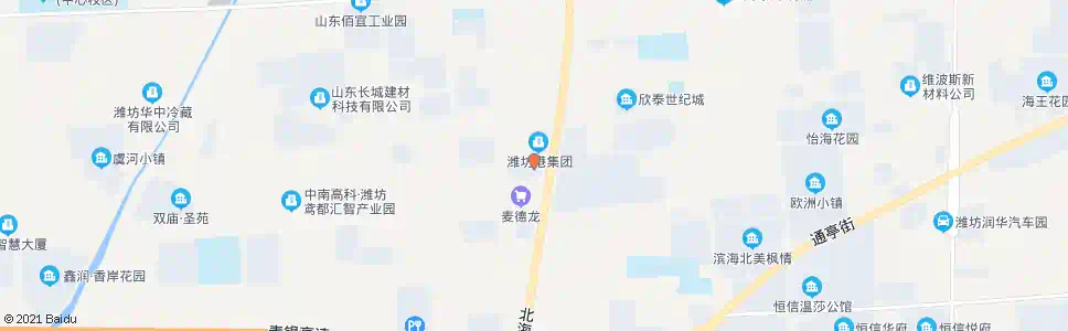潍坊保险公司_公交站地图_潍坊公交_妙搜公交查询2025