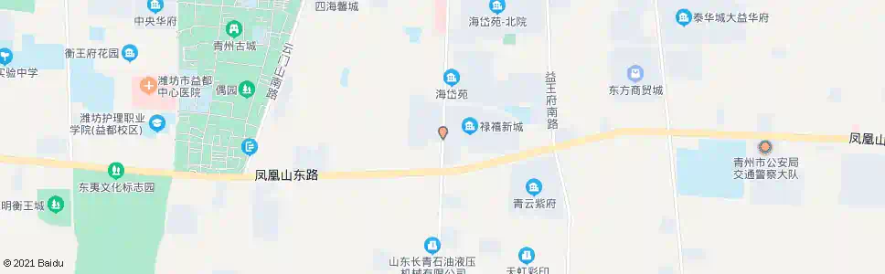潍坊禄禧新城_公交站地图_潍坊公交_妙搜公交查询2025