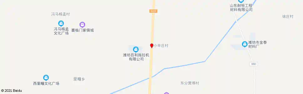 潍坊小辛庄_公交站地图_潍坊公交_妙搜公交查询2025
