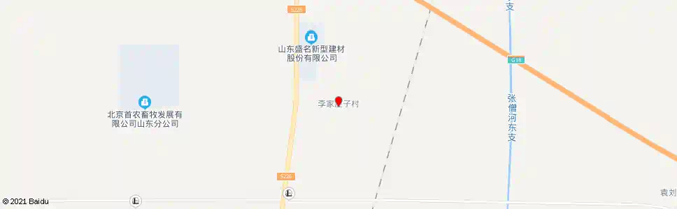 潍坊李家庄子_公交站地图_潍坊公交_妙搜公交查询2025