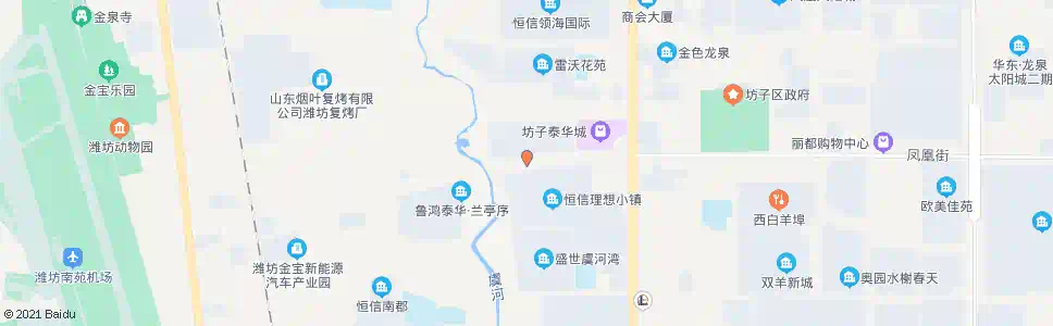 潍坊响河子村_公交站地图_潍坊公交_妙搜公交查询2025
