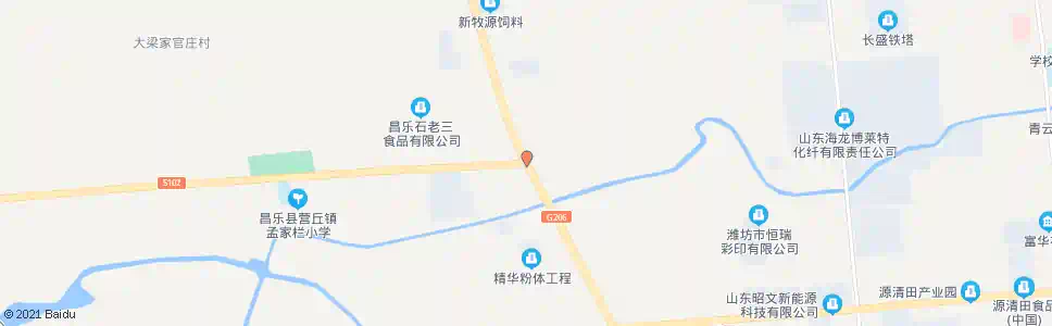 潍坊崖头路口_公交站地图_潍坊公交_妙搜公交查询2025