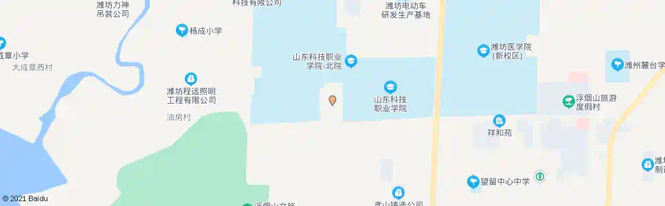 潍坊嵇家村_公交站地图_潍坊公交_妙搜公交查询2025