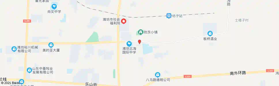 潍坊国秀医药超市_公交站地图_潍坊公交_妙搜公交查询2025