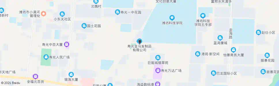 潍坊金马发艺_公交站地图_潍坊公交_妙搜公交查询2025