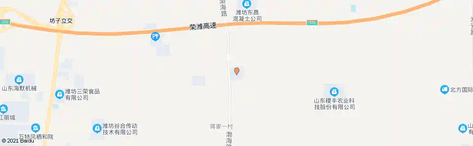 潍坊奇灵矿泉水公司_公交站地图_潍坊公交_妙搜公交查询2025