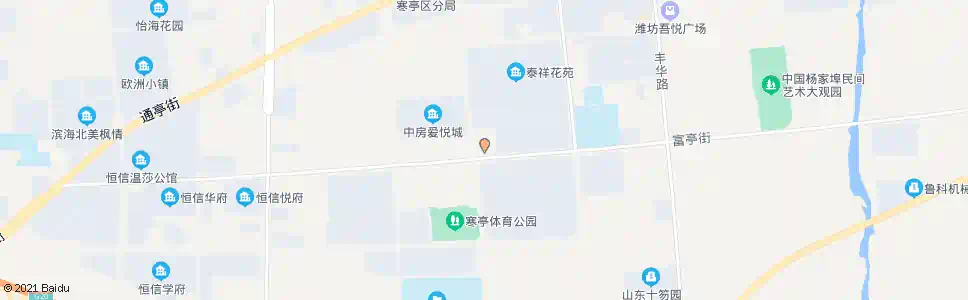 潍坊寒亭农行_公交站地图_潍坊公交_妙搜公交查询2025