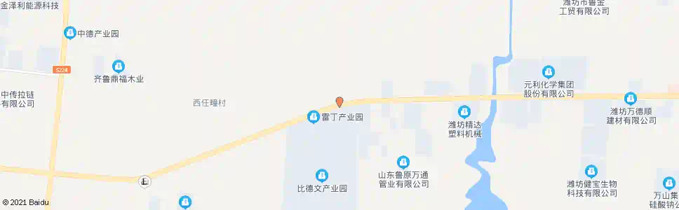 潍坊潍坊瑞祥肥料有限公司_公交站地图_潍坊公交_妙搜公交查询2025