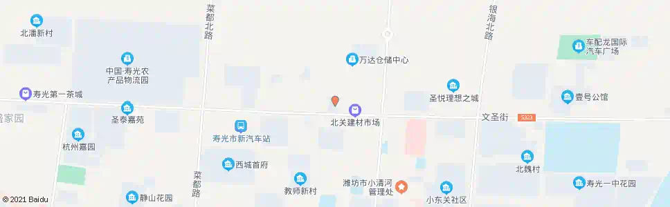 潍坊城投兰亭香苑_公交站地图_潍坊公交_妙搜公交查询2025