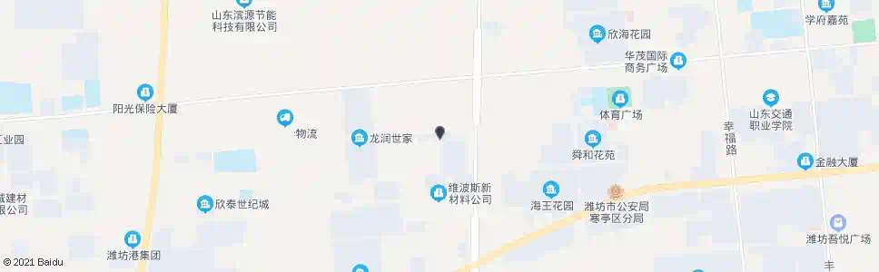 潍坊益新苑小区_公交站地图_潍坊公交_妙搜公交查询2025