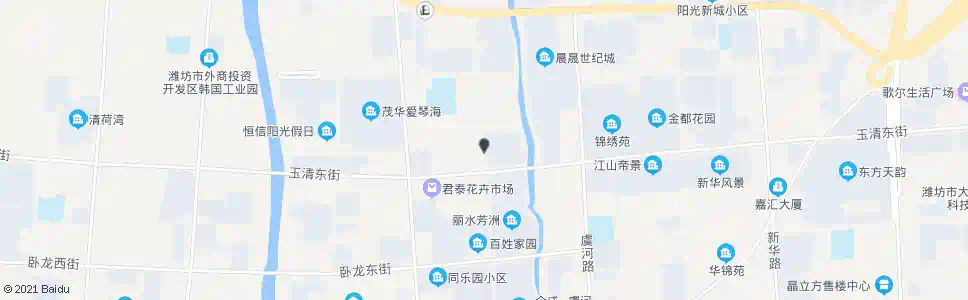 潍坊昌大劳务管理处_公交站地图_潍坊公交_妙搜公交查询2025
