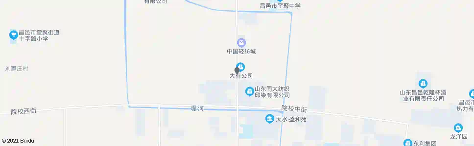 潍坊大有公司_公交站地图_潍坊公交_妙搜公交查询2025
