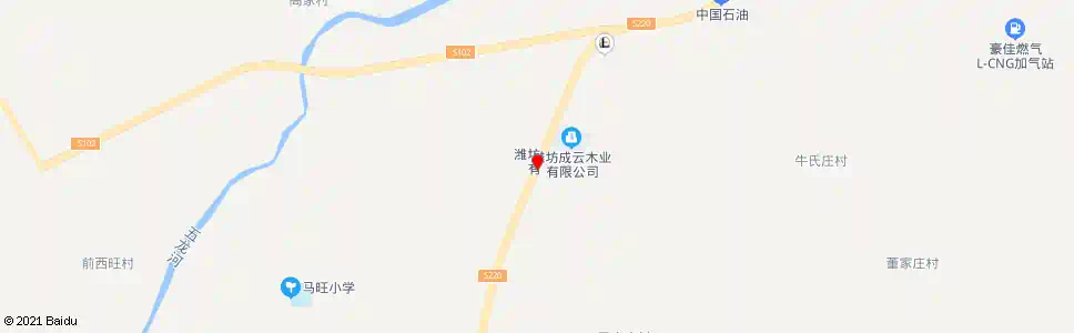 潍坊陶家岭社区(平日路)_公交站地图_潍坊公交_妙搜公交查询2025