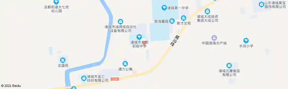 潍坊龙都街办_公交站地图_潍坊公交_妙搜公交查询2025
