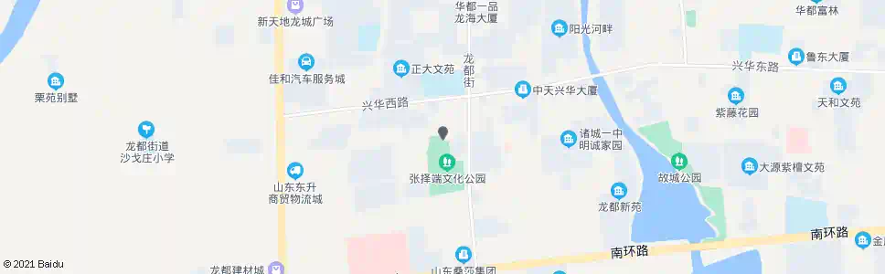 潍坊岔道口公园_公交站地图_潍坊公交_妙搜公交查询2025