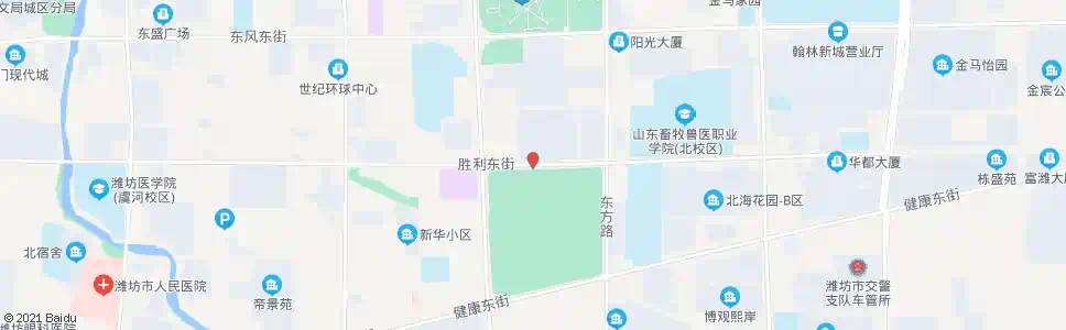 潍坊人民广场_公交站地图_潍坊公交_妙搜公交查询2025