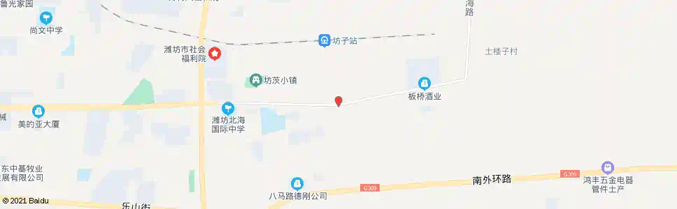 潍坊坊子前张_公交站地图_潍坊公交_妙搜公交查询2025