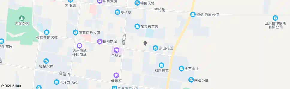 潍坊东山李小区_公交站地图_潍坊公交_妙搜公交查询2025